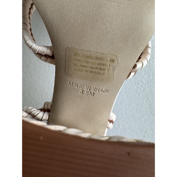 Steve Madden Woven Knot Heels NWOB 8.5 - Picture 3 of 3